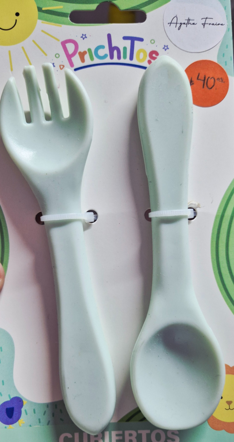 set cuchara y tenedor