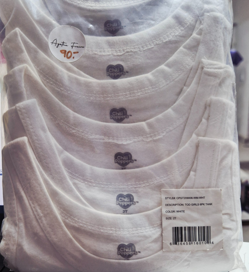 blusas blancas nina