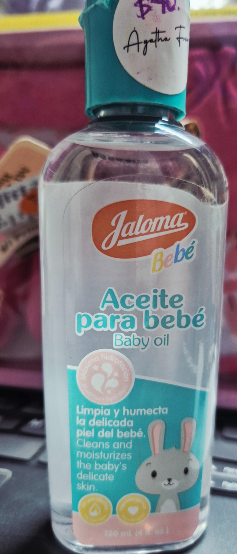 aceite bebe