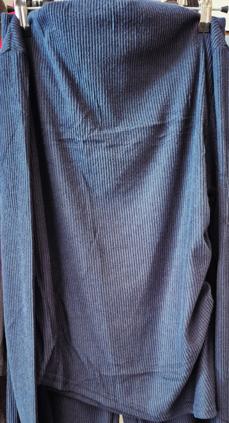 conjunto pans azul marino