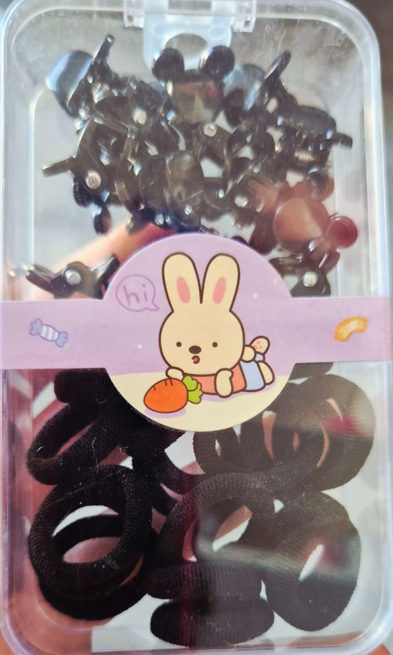 set ligas y broches