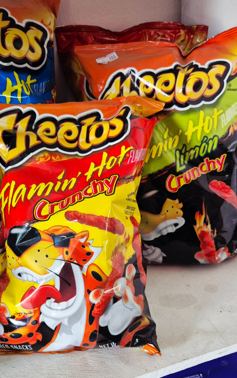 Chetos flaming/ puff/ torcidos