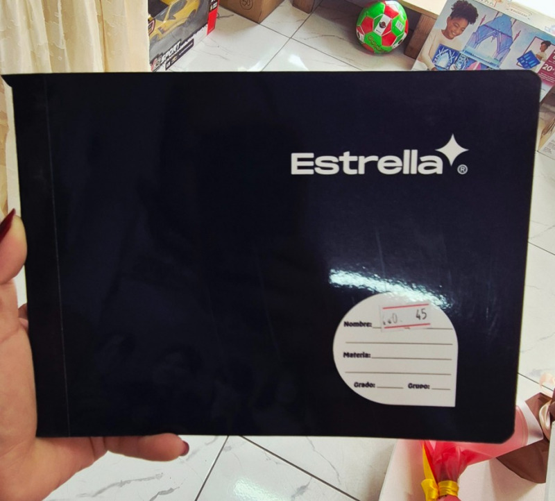 Libreta forma italiana Estrella