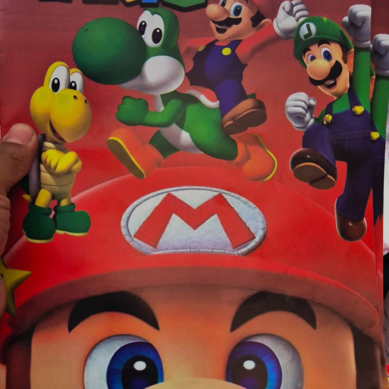 Libro colorear  Mario