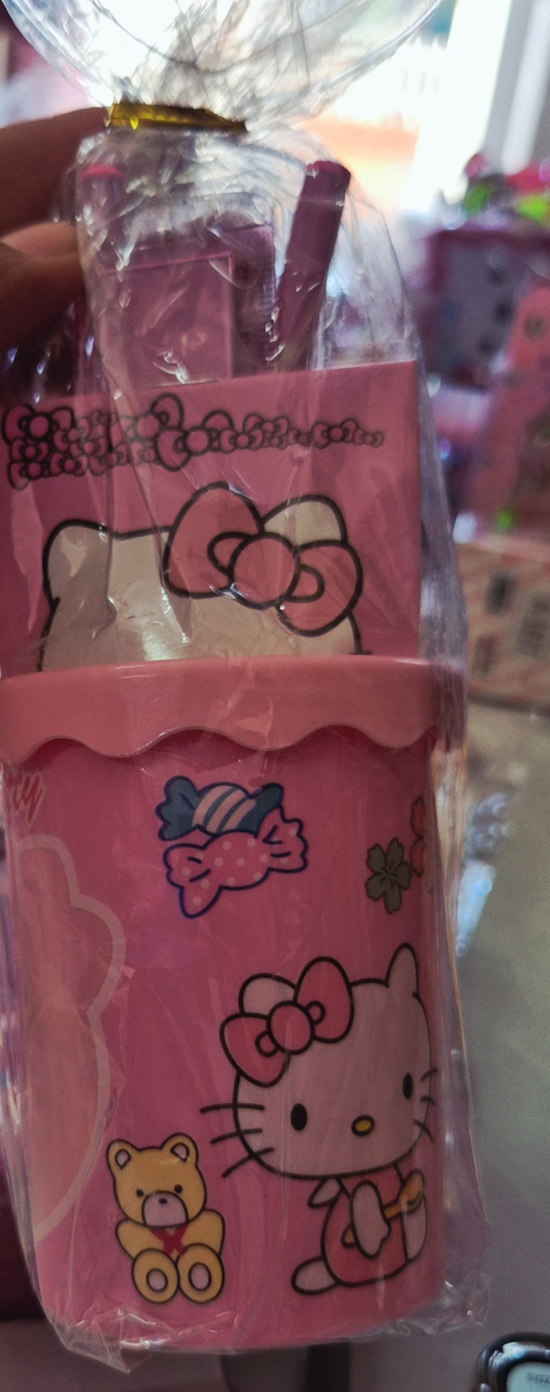 Vaso útiles kity