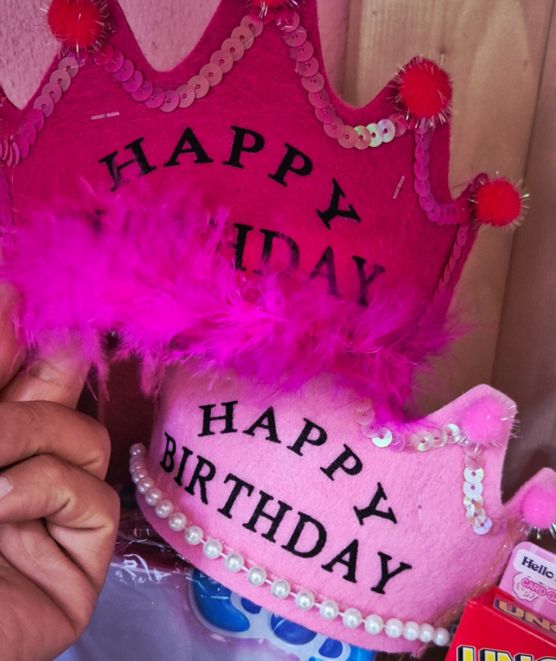 Corona cumpleaños