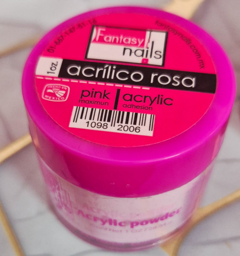 Acrílico rosa