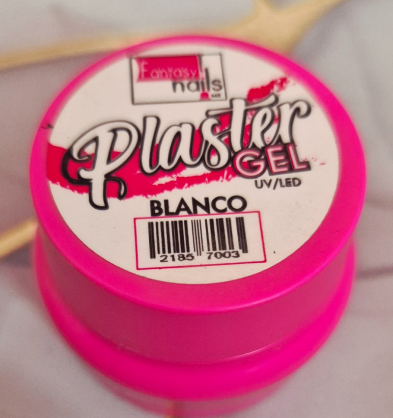 Plaster gel blanco