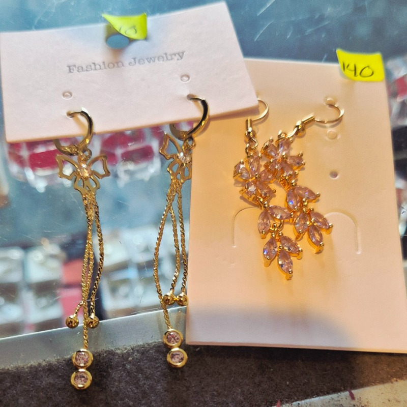 ARETES ORO LAMINADO
