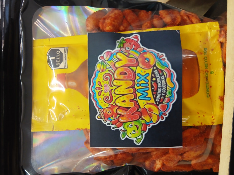 cacahuates de chile en polvo
