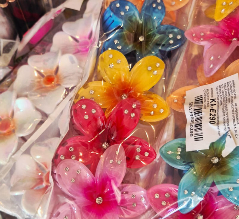 PINZAS CABELLO, broche
