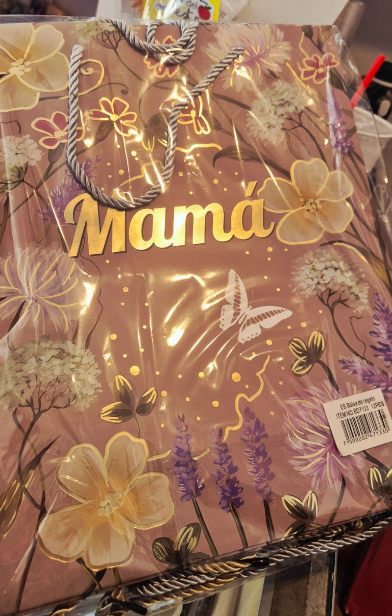 Bolsa regalo mamá