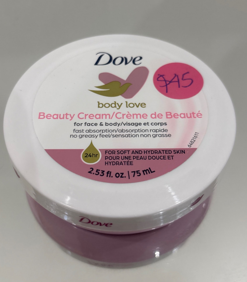 Dove crema rosita