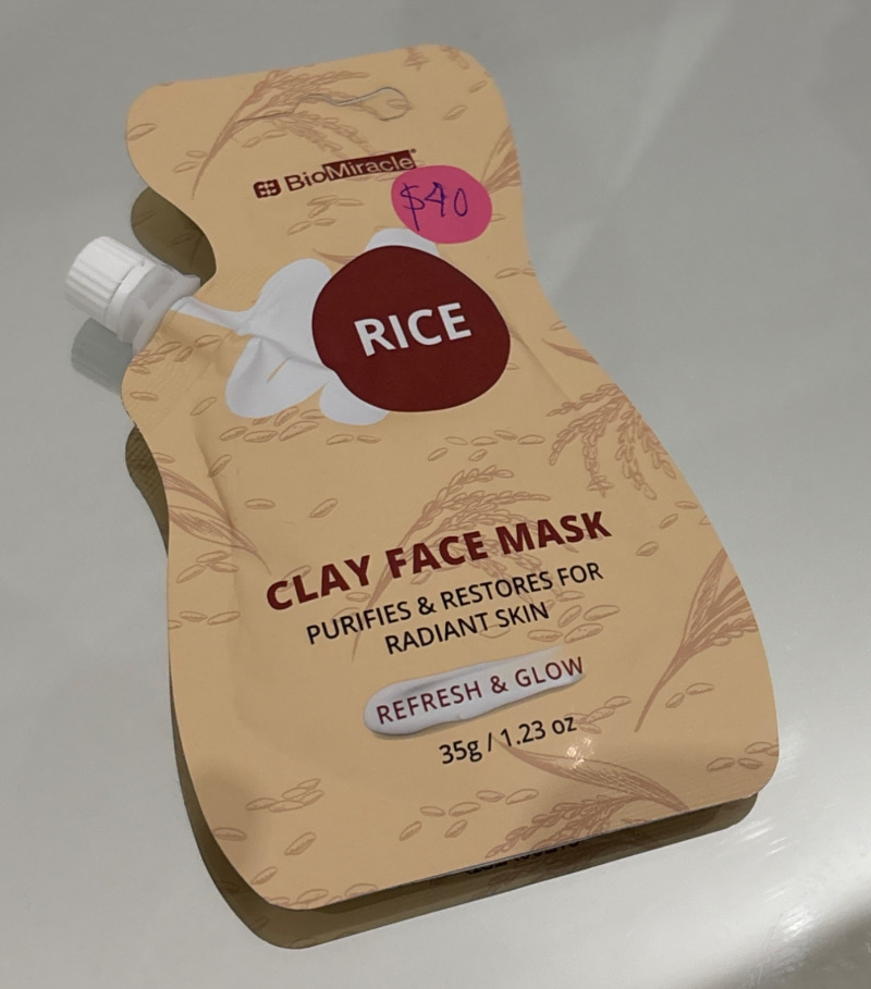 BM face mask rice