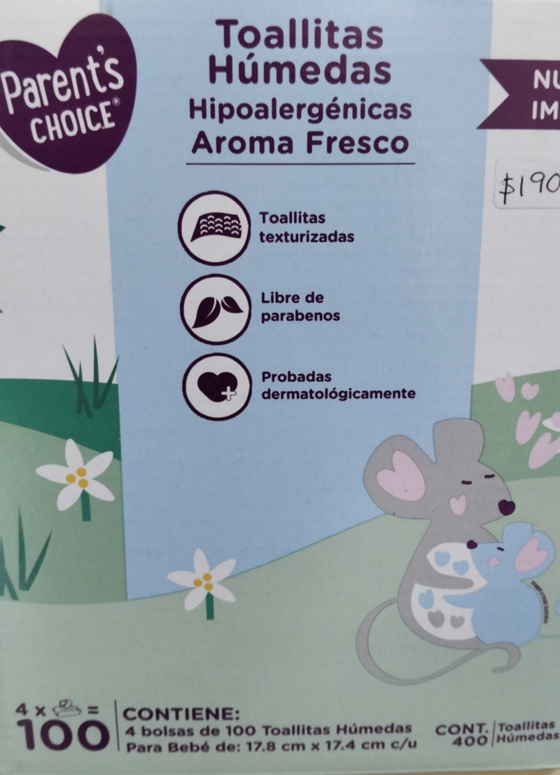 Caja de toallitas