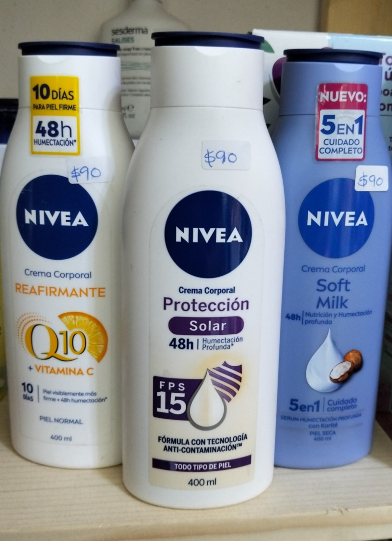 Cremas Nivea