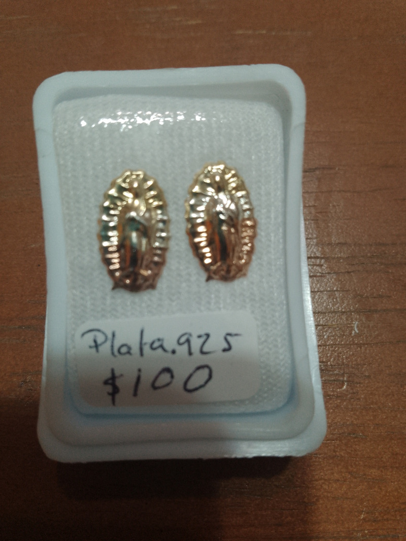 Broquel virgen plata