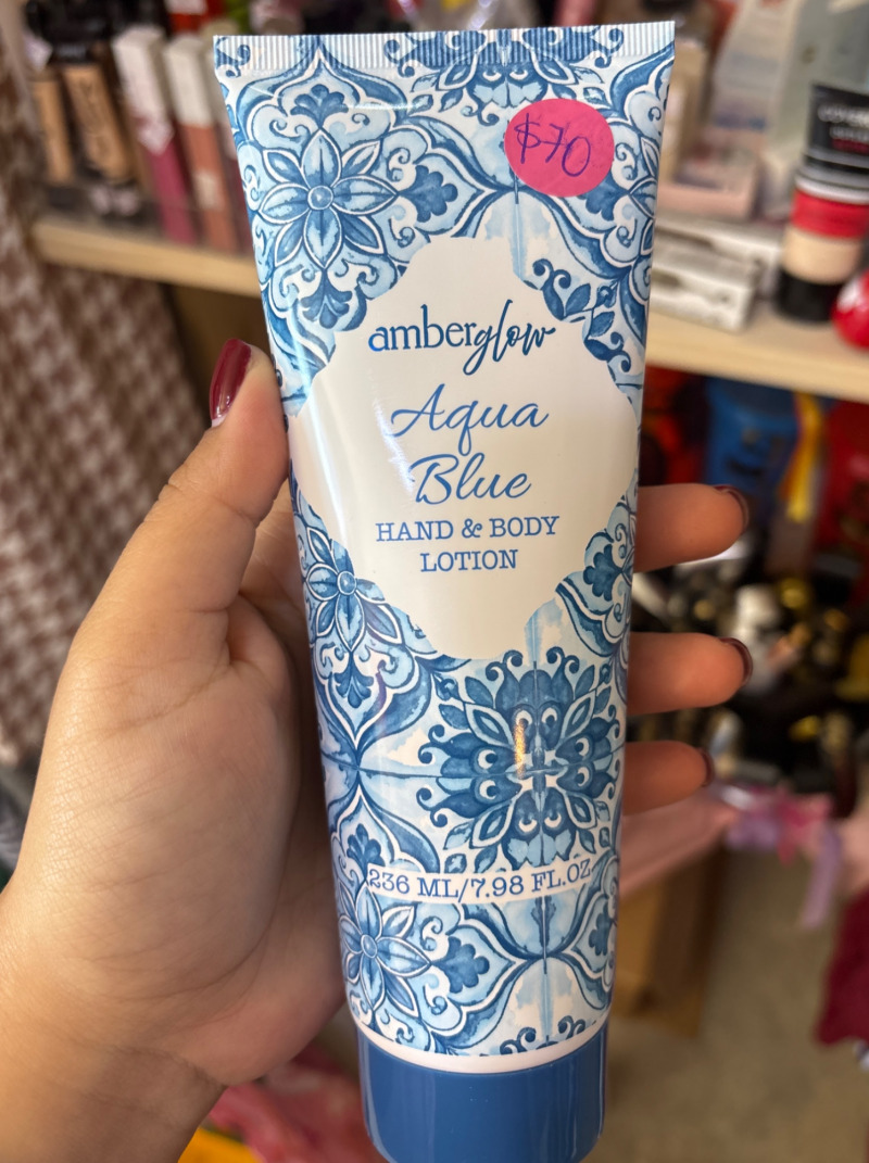 Crema agua blue amberglow