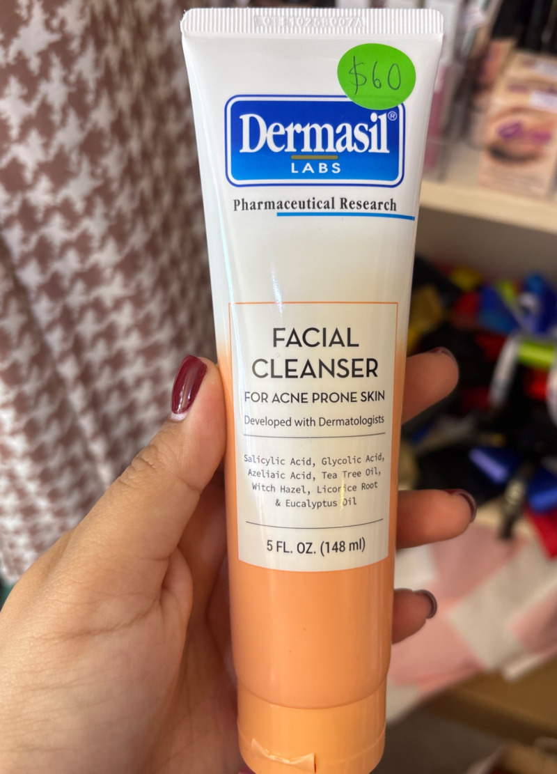 Limpiador facial acné