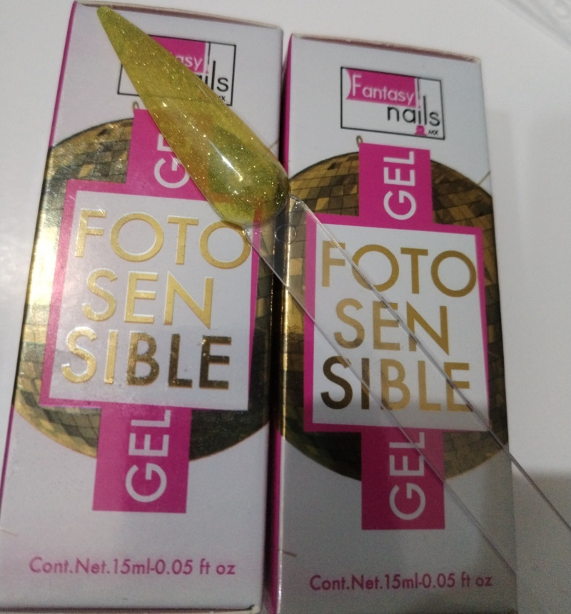 Fotosensible gel