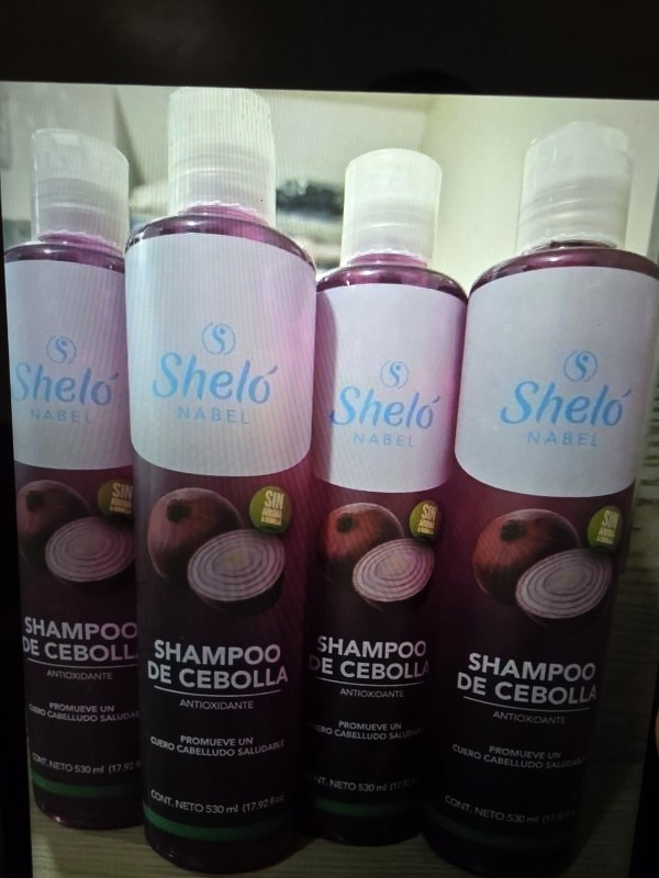 Cebolla shampoo