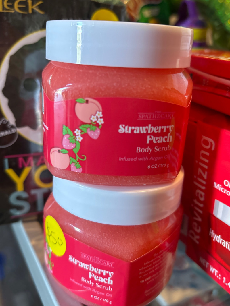 Exfoliante rosa
