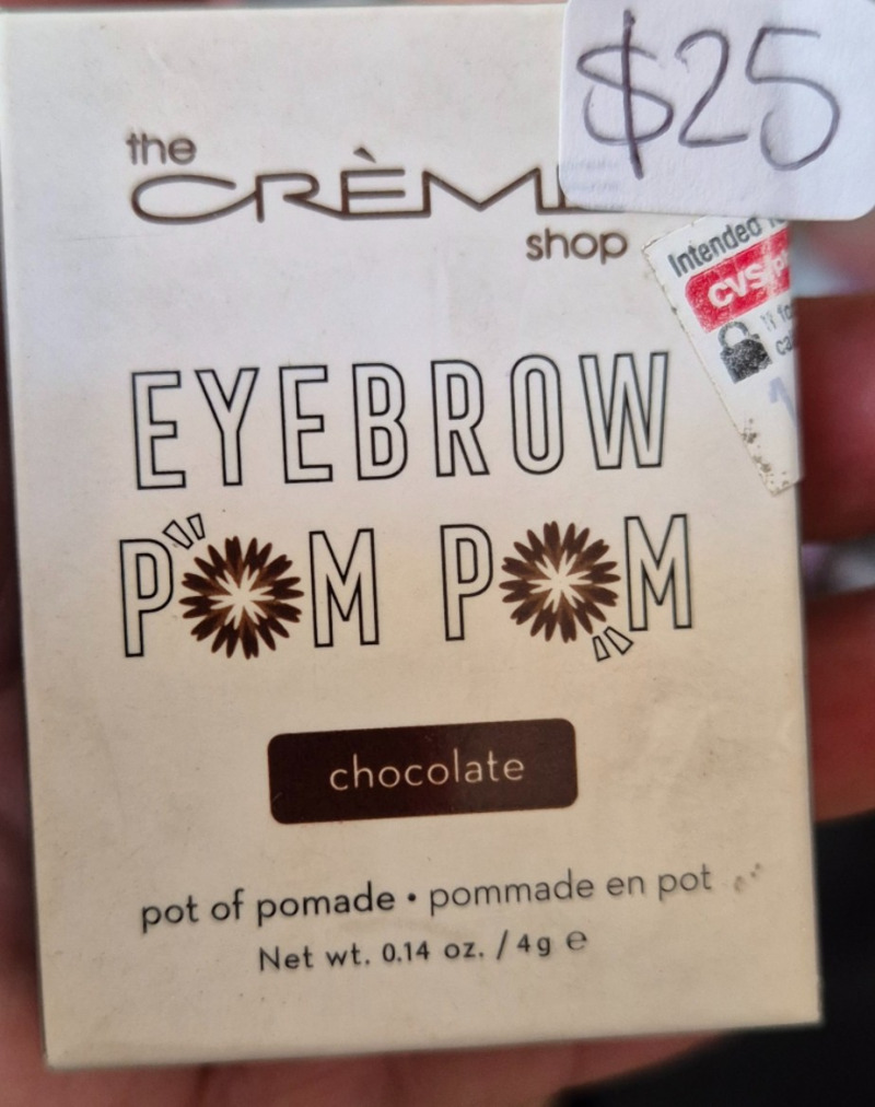 The creme pomada ceja