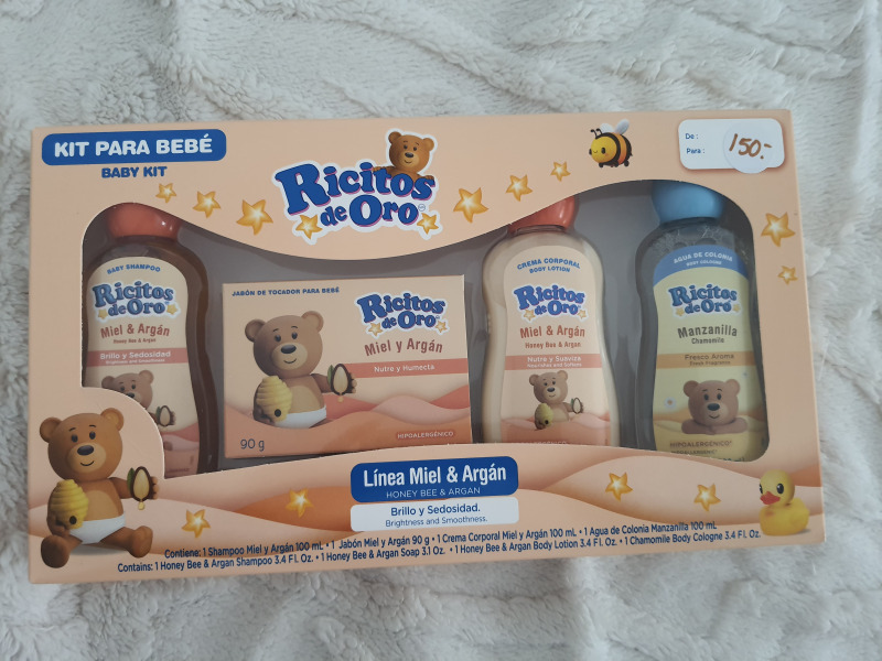 Kit baño risitos de oro