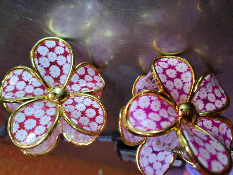 Pinzas flor