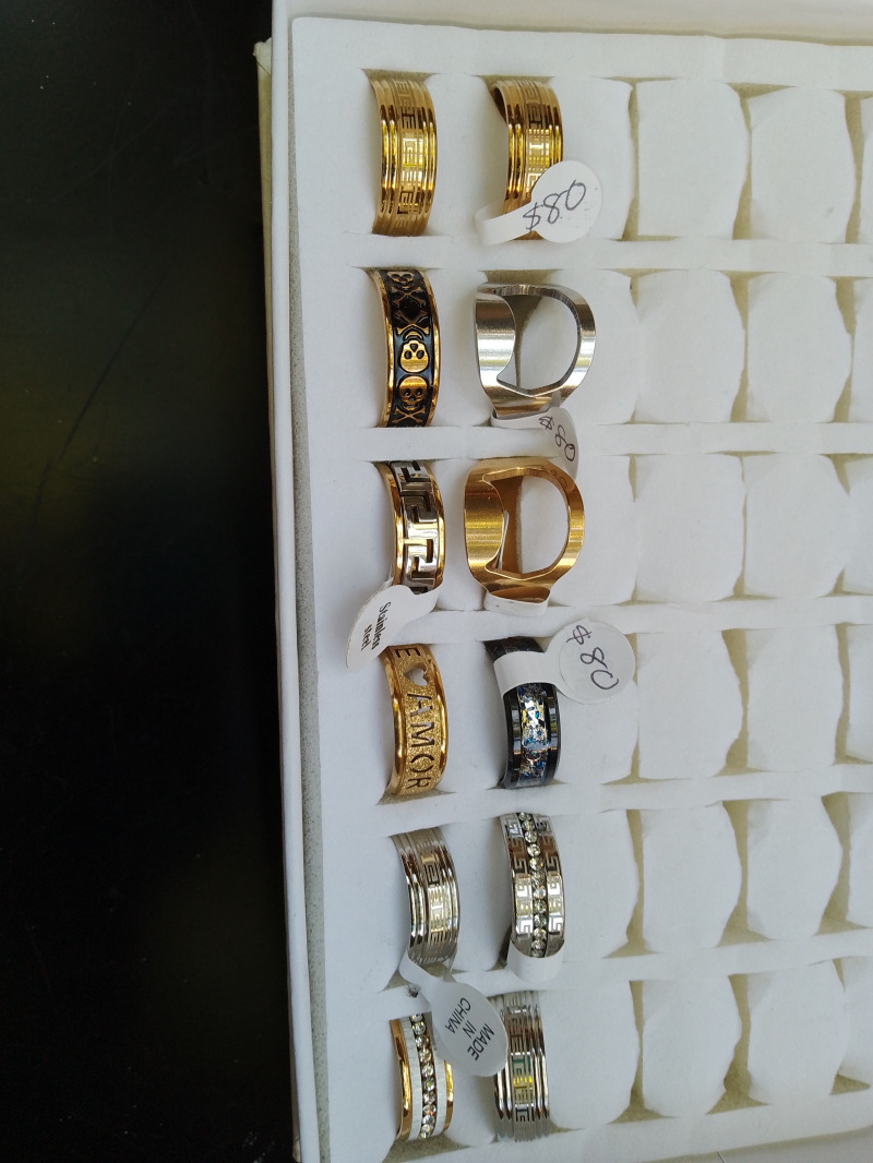 Anillos acero inoxidable laminado