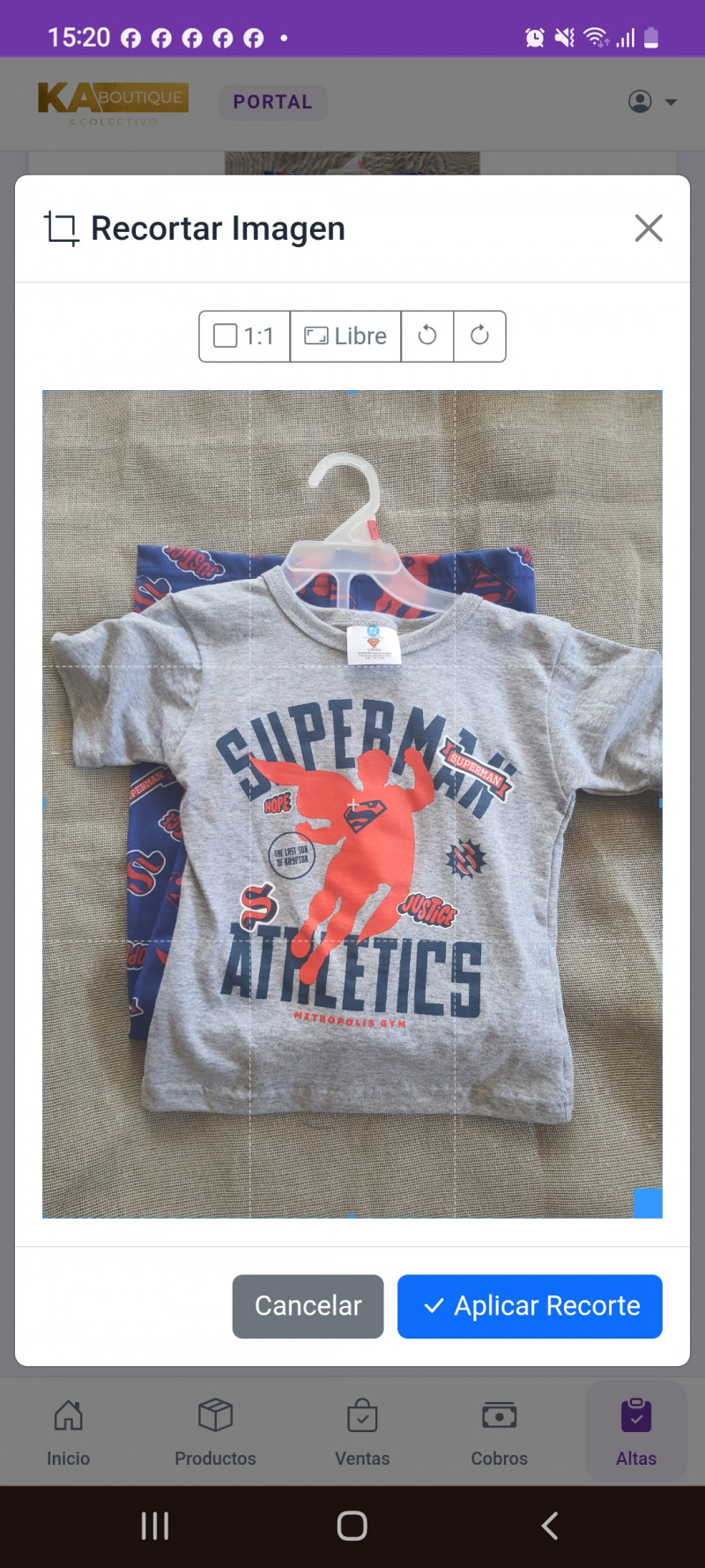 Set pijama niño superman