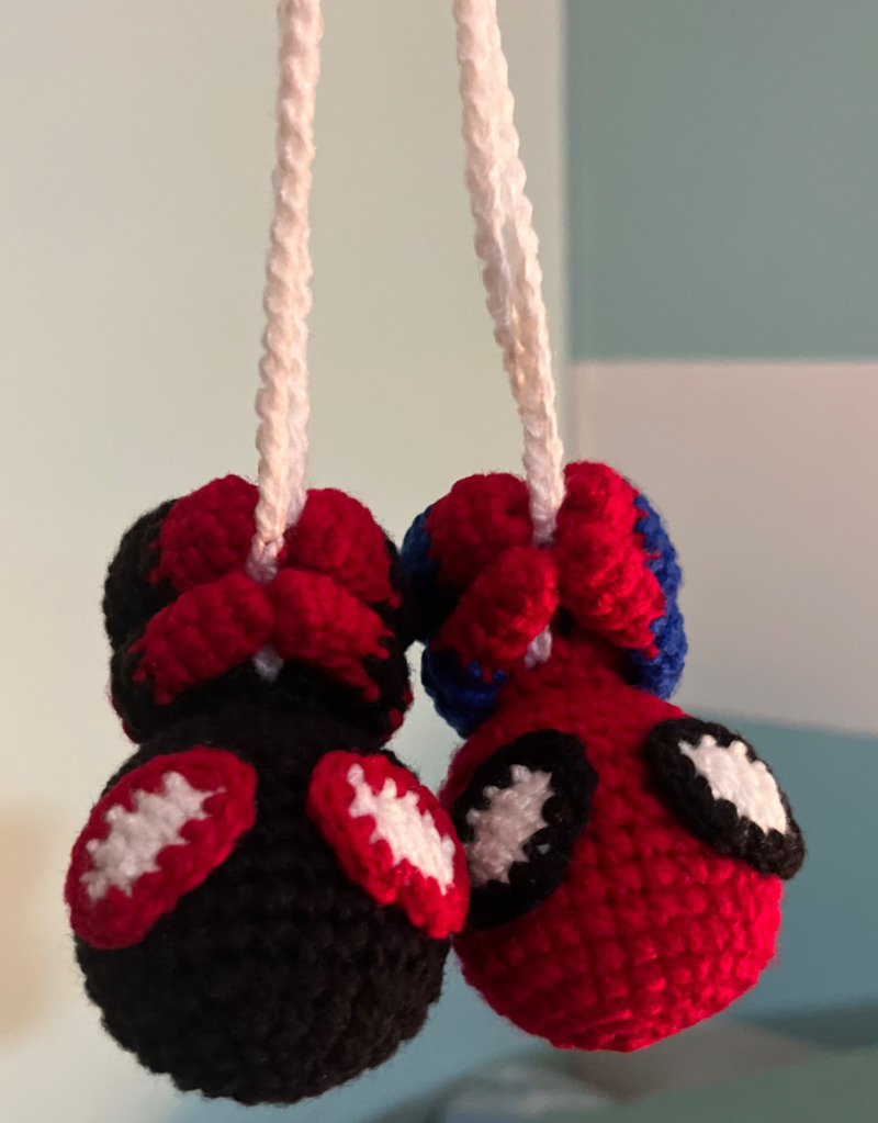 Spiderman colgante