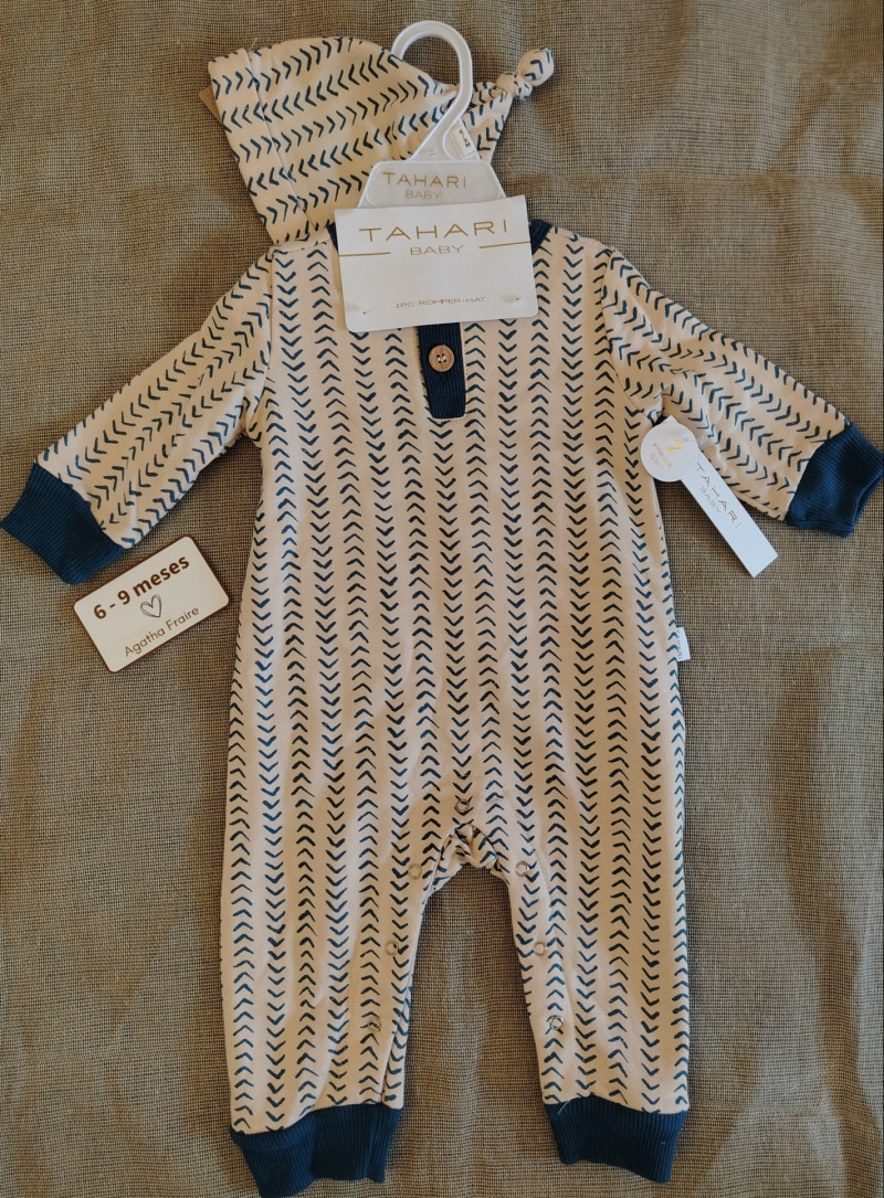 Mameluco c gorro niño Tahari