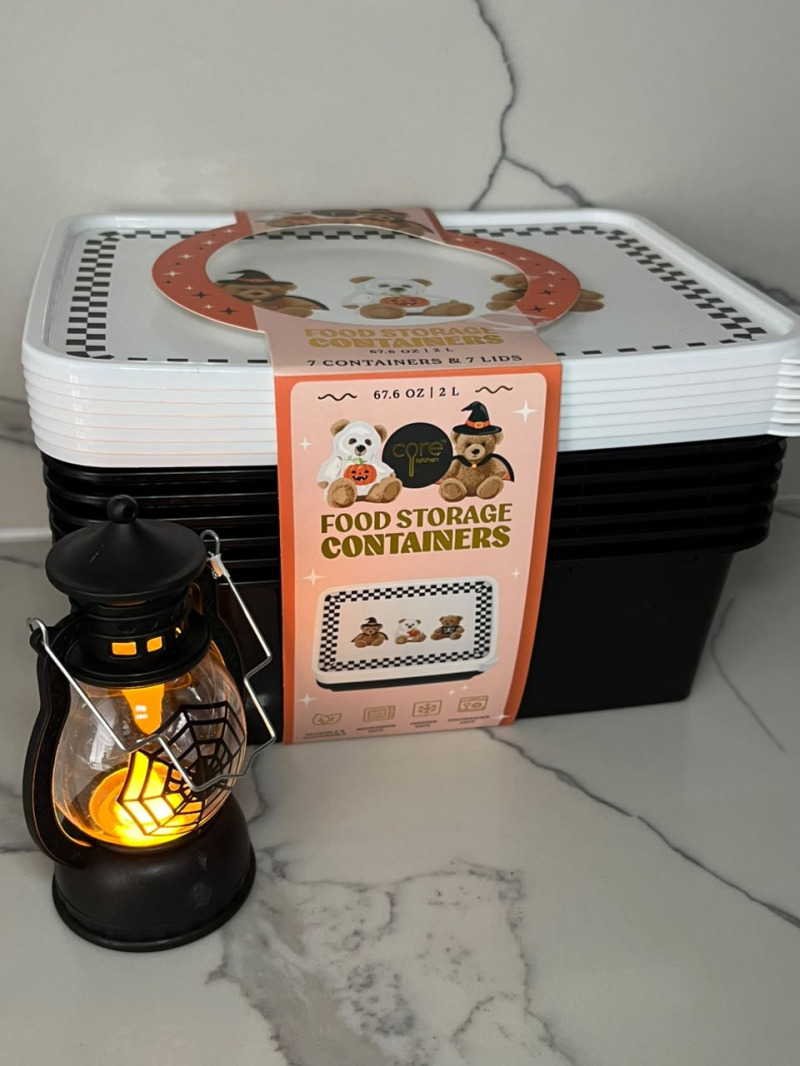Juego De 7 pz  Contenedor Halloween 🎃